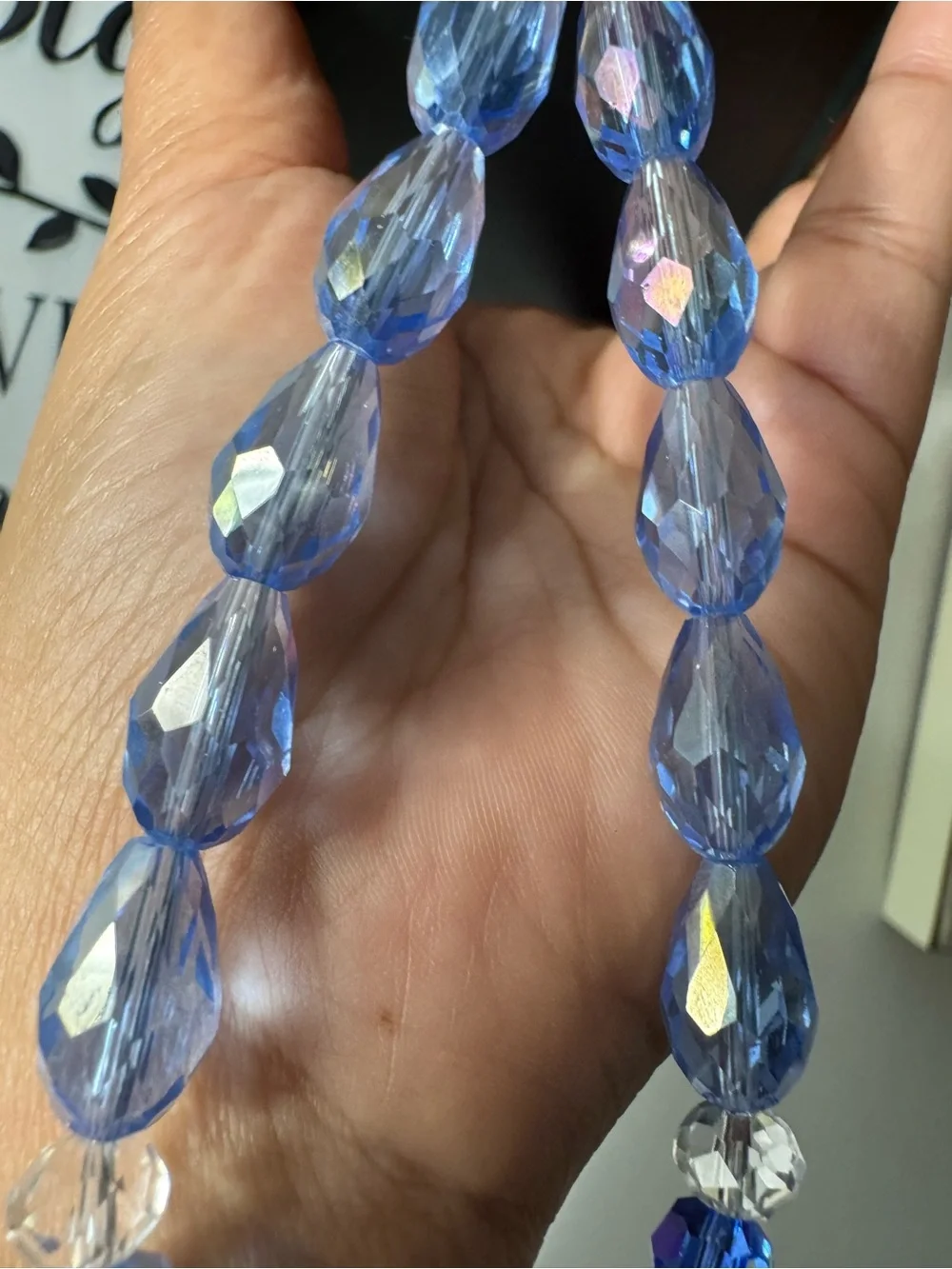 Handmade bling crystal